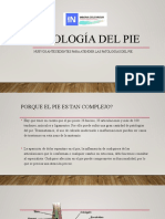 Patología Del Pie 2022
