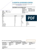 ABWA HOSPITAL CBC Test Report