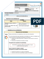 METAS Y ACCIONES PARA LOGRARLAS