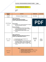 Jadual Transisi Tahun 1 Fasa Kesedian