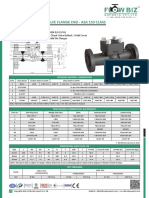 Forged Steel Check Valve Flange End - Asa 150 Class: Standards & Specifications