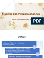 Stunting Dan Permasalahannya