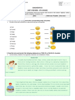 Diagnóstico 8vo básico (ingles)