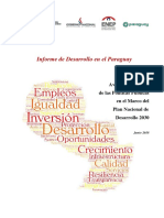 Informe de Desarrollo en El Paraguay