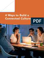 4 Ways To Build A Connected Culture