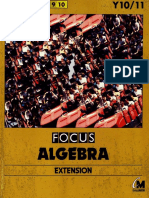29393-18060-Focus Years 10-11 Algebra - Extension