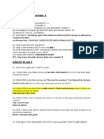 Skyvault Application: A: Adhoc Plan F