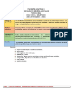 PROYECTO CIENTIFICO 5 1ro EE - FF