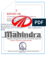 Mahindra & Mahindra Project