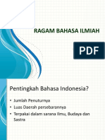 Ragam Bahasa Indonesia