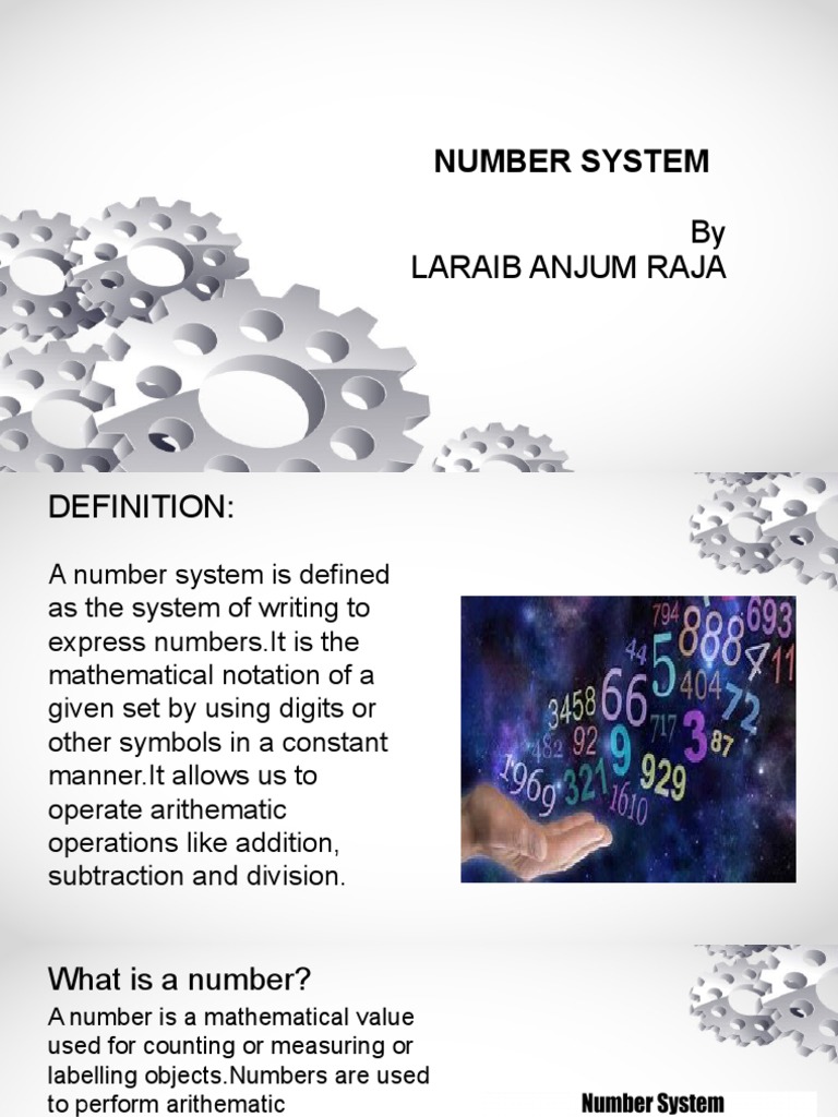 Number System Presentation | PDF