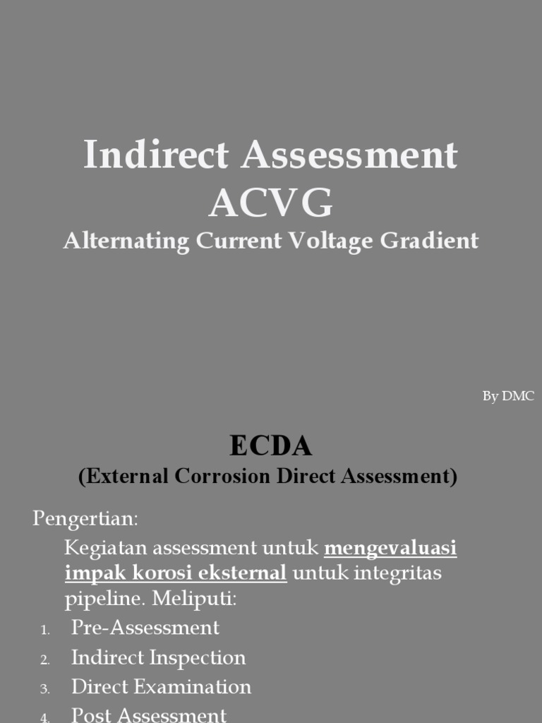Metode ACVG untuk Inspeksi Pipeline | PDF | Teknologi & Rekayasa