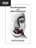 Sylvia Tamale Decolonization and Afro Feminism 1 | PDF | Gender ...