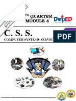 4 Quarter: Computer Systems Servicing