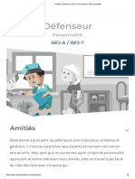 Amitiés _ Défenseur (ISFJ) Personnalité _ 16Personnalités