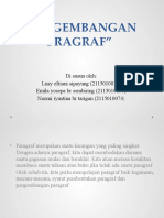 Pengembangan Pragraf