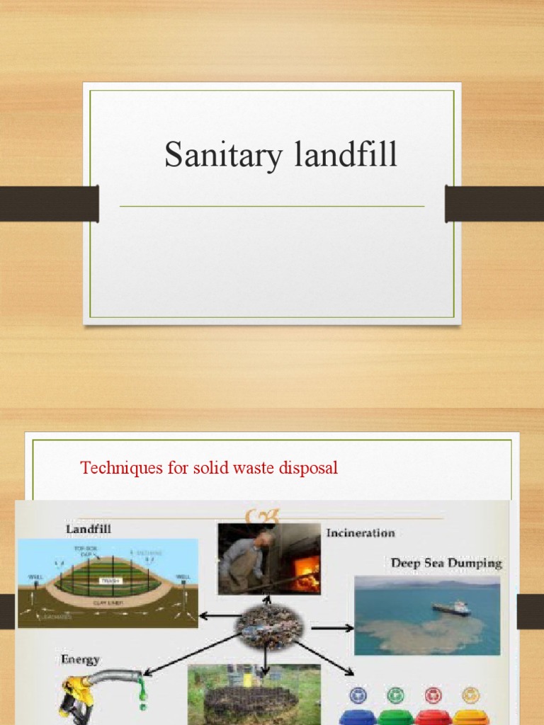 Sanitary Landfill Module 3 | PDF | Landfill | Soil