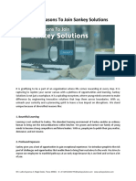 Top 7 Reasons To Join Sankey Solutions - PDF