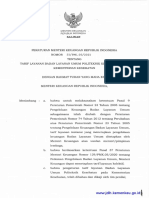 PMK No.55 - PMK05 - 2021 Tarif Kolektif Poltekkes BLU