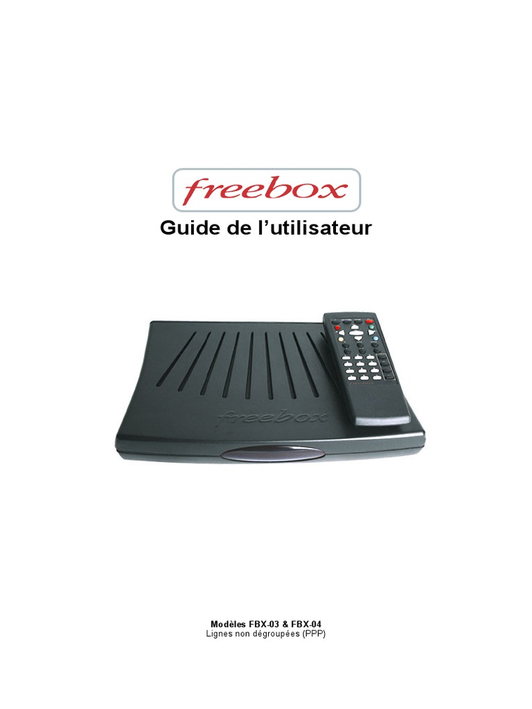 Freebox V3-V4 PPP | PDF | Wi-Fi | Microsoft Windows