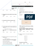 Sınıf İlk Dönem Yaprak Testler