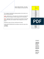 June July: Regression Statistics