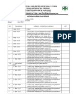 LAPORAN KEGIATAN HARIAN TENAGA SURVEILANS