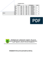 Perhitungan Dimensi Ipal Buntok