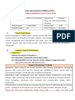 RPP Model Problem Based Learning