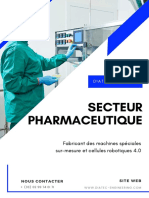 Plaquette - Secteur pharmaceutique