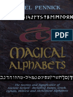 Pdfcoffee.com Ggfmagical Alphabets Nigel Pennick 1992pdf PDF Free