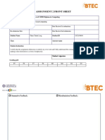 Unit 16.assignment 2 Frontsheet