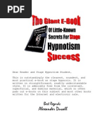 Download Stage Hypnosis by Disseminating Gnitanimessid SN58013981 doc pdf