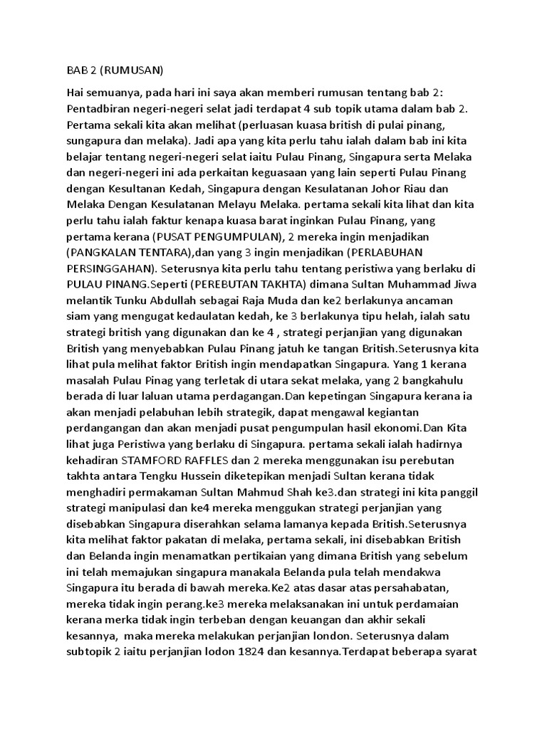 Bab 2 Rumusan Sejarah Pdf