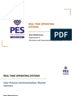 Real Time Operating Systems Systems: Bivas Bhattacharya Department of Electronics and Communication Engineering