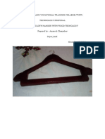 Project Proposal On Cloth Hanger With Wood