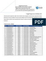 Pengumuman Peserta FGA Alibaba DTS 2021 - Cloud Associate