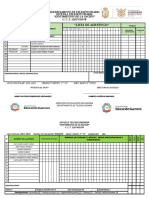 Lista de Asistencia y Cotejo Mayo-Junio