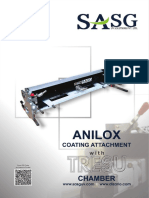 Anilox Coater With Tresu Doctor Chamber Blade