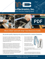 Micro Electronics, Inc.: Micro-Strip® and Soft-Strip® Tool Resource Guide