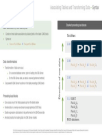 Associating Tables and Transforming Data: Syntax