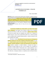 Recriação do catolicismo no Rio de Janeiro