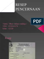 Dhea Vinkan S.E - 1352010174 - Resep Pencernaan