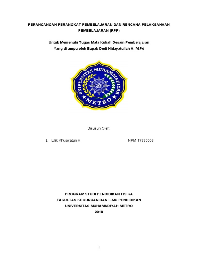 Silabus & RPP: Panduan Praktis | PDF