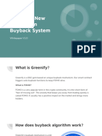 Greenify: New Generation Buyback System: Whitepaper V1.O
