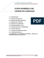 Apuntes Metodos Numericos Sistema de Ecuaciones No Lineales