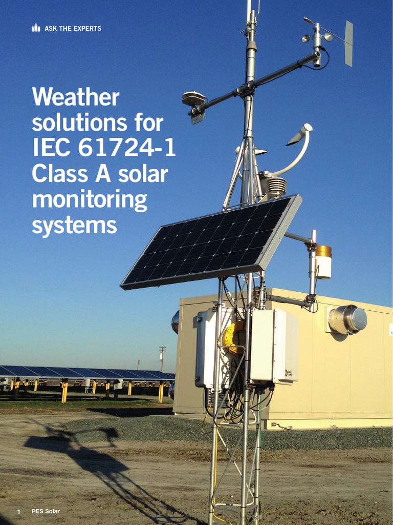 Weather Solutions For IEC 61724-1 Class A Solar Monitoring Systems ...
