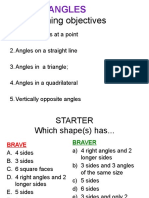 Learning Objectives: Angles