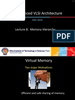 Advanced VLSI Architecture: Lecture 8: Memory Hierarchy