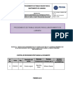 PTS 012 Mantenimiento de Luminaria